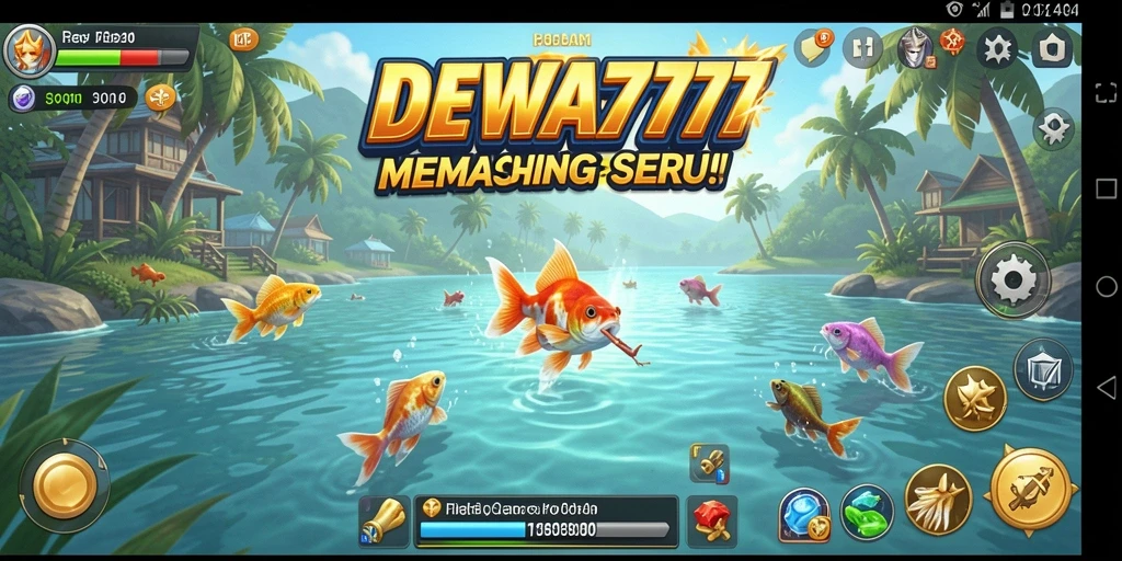 Tangkapan ikan raksasa yang mendebarkan dari DEWA777.