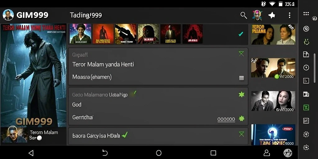 Screenshot menampilkan momen menegangkan dalam GIM999.