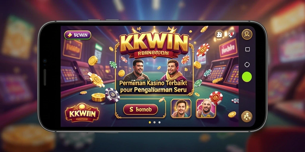 Screenshot gameplay KKWIN yang menampilkan keseruan permainan kasino.