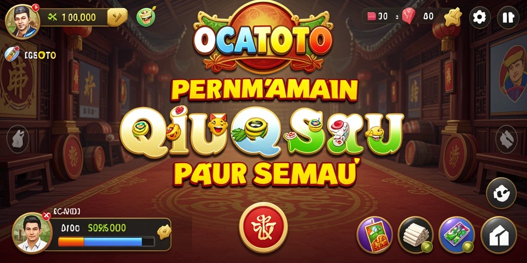 Gameplay seru QiuQiu di OCATOTO yang menantang.