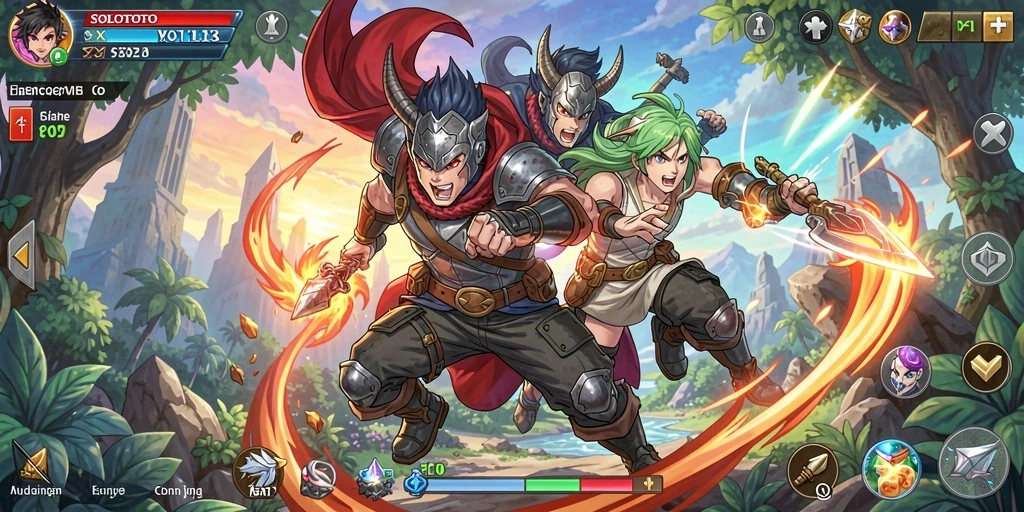 Tampilan gameplay Anime yang menakjubkan di SOLOTOTO.
