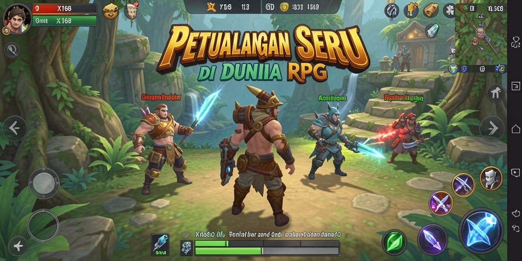 Tampilan gameplay menegangkan dari X168 yang memikat.